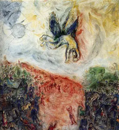 The Fall of Icarus Marc Chagall